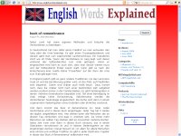 English Words Explained